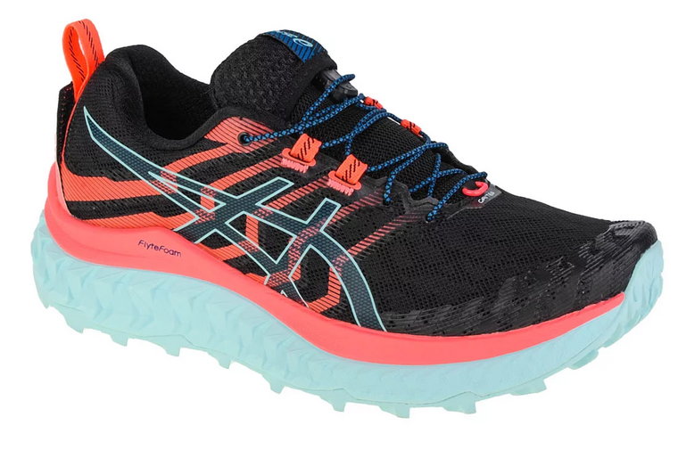 ASICS Trabuco Max 1012A901-003, Damskie, Czarne, buty do biegania, tkanina, rozmiar: 37