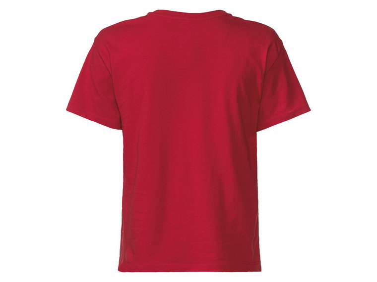 esmara T-shirt damski z bawełny (XS (32/34), Czerwony)