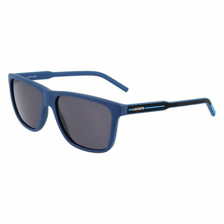 Okulary przeciwsłoneczne Matte Blue Steel Lacoste
