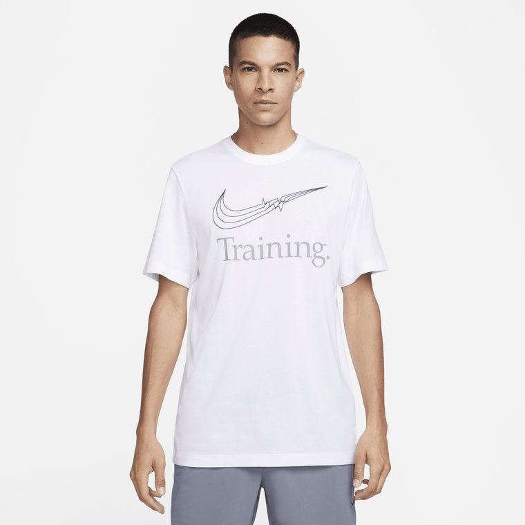 Męski T-shirt treningowy Nike Dri-FIT - Szary