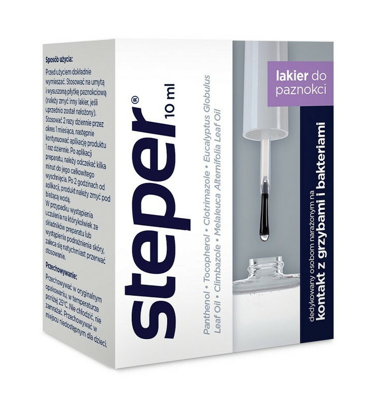 Steper Lakier do paznokci 10 ml