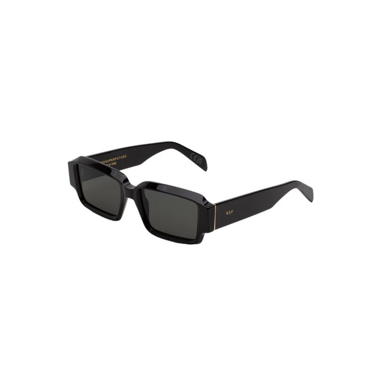 Stylowe Unisex Astro Black Okulary przeciwsłoneczne Retrosuperfuture