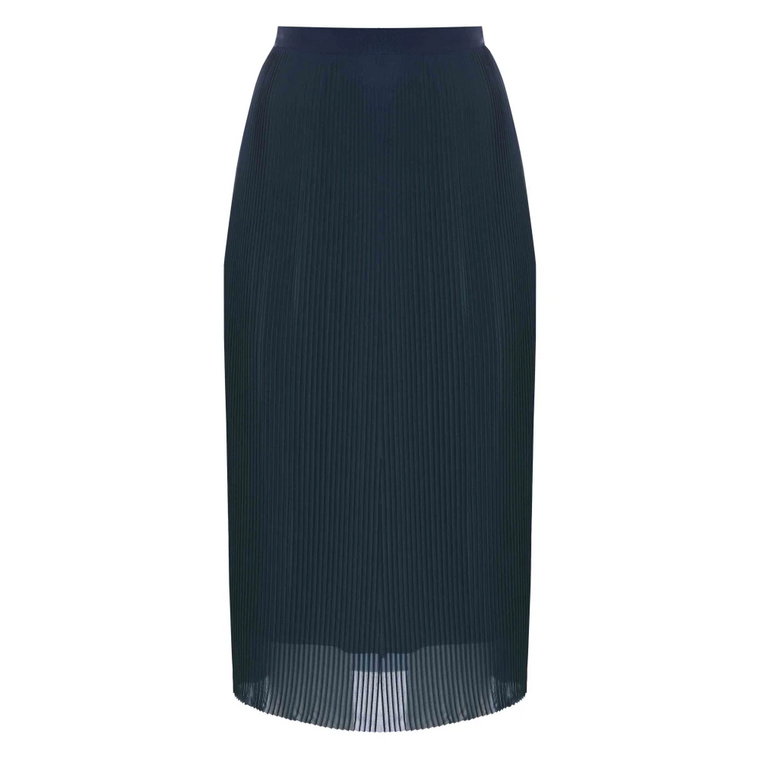 Elegancka spódnica ołówkowa z plisowanego materiału Kocca