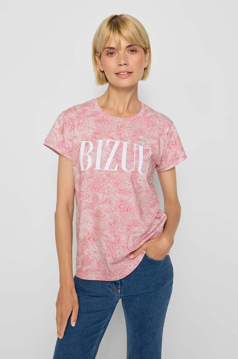 Bizuu t-shirt bawełniany TOROM damski  TOROM GIARRE