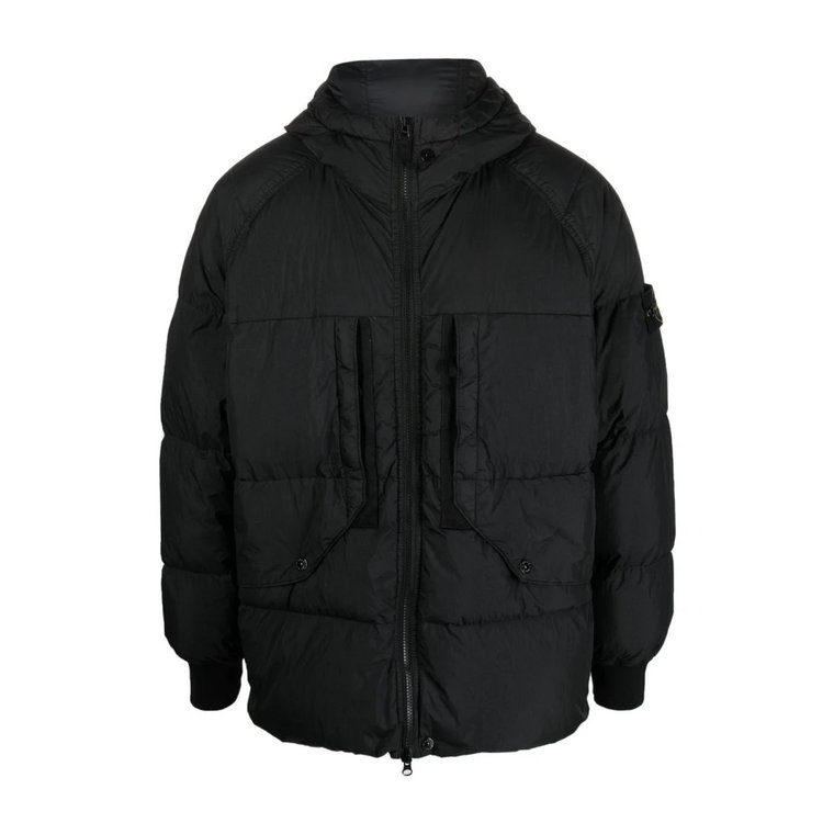 Kurtka ocieplana - V0029 Nero Stone Island