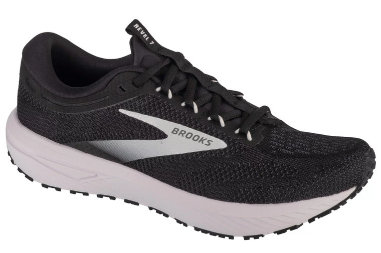 Brooks Revel 7 1104351D087, Męskie, Czarne, buty do biegania, tkanina, rozmiar: 42,5