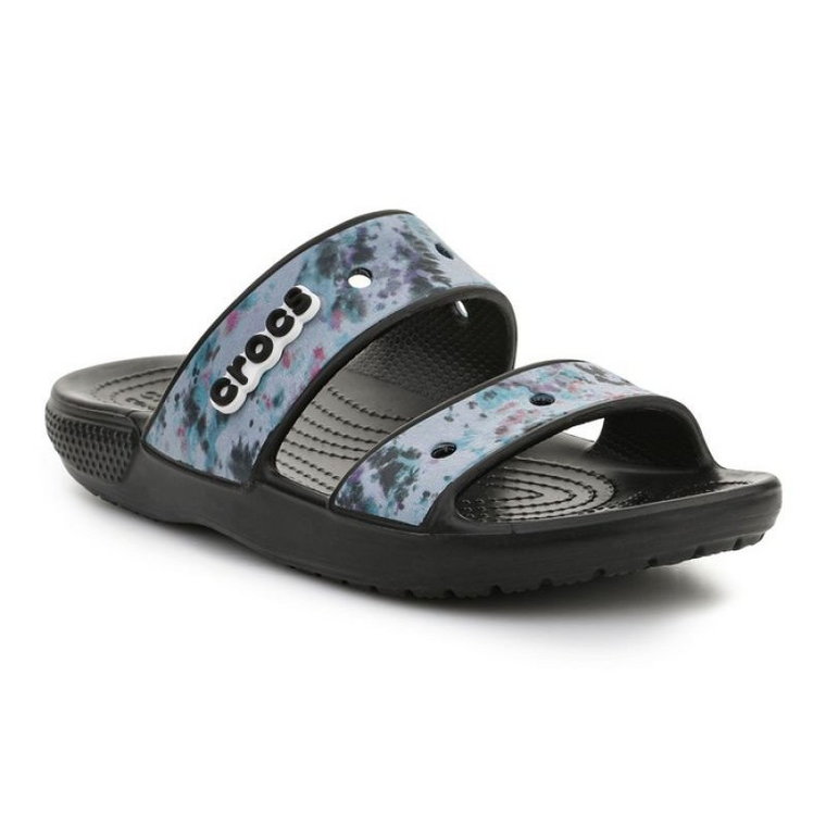 Klapki Crocs Classic Tie Dye Graphic Sandal W 207283-988 niebieskie