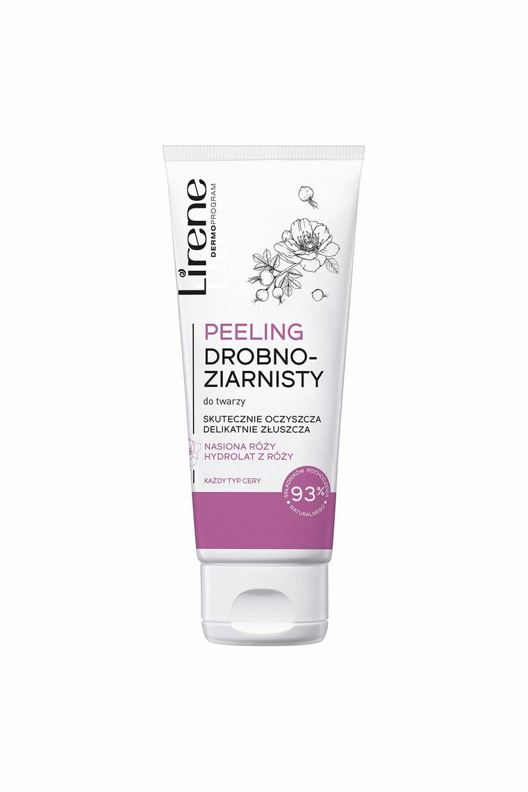 Lirene Peeling drobnoziarnisty do twarzy 75 ml