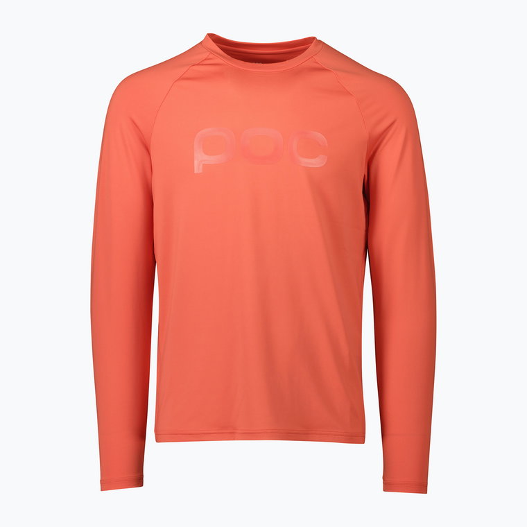 Longsleeve rowerowy męski POC Reform Enduro Jersey ammolite coral