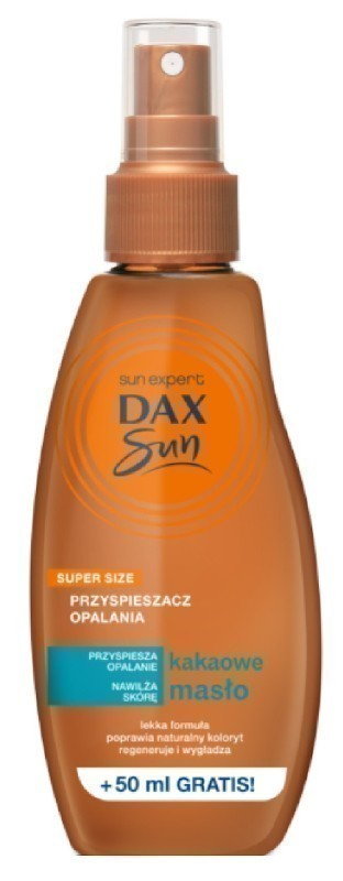 Dax Sun - przyspieszacz opalania w sprayu z masłem kakaowym i olejem kokosowym 200ml