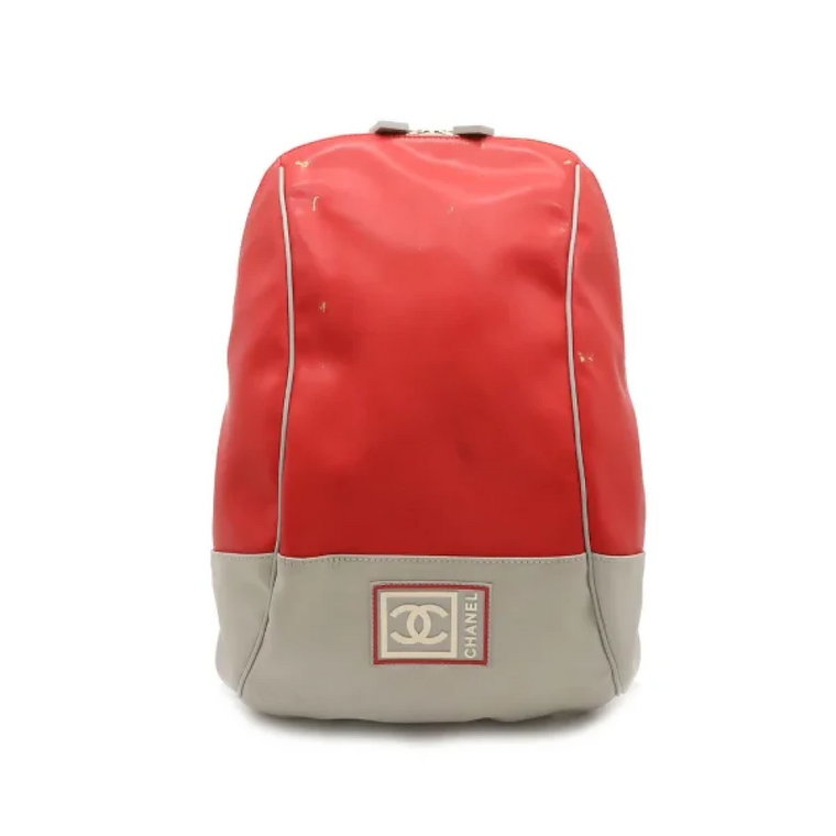 Pre-owned Rubber backpacks Chanel Vintage