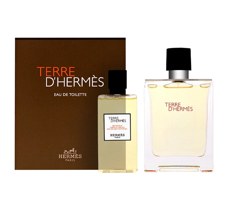 HERMES TERRE D'HERMES WODA TOALETOWA 100ML + ŻEL POD PRYSZNIC 80ML