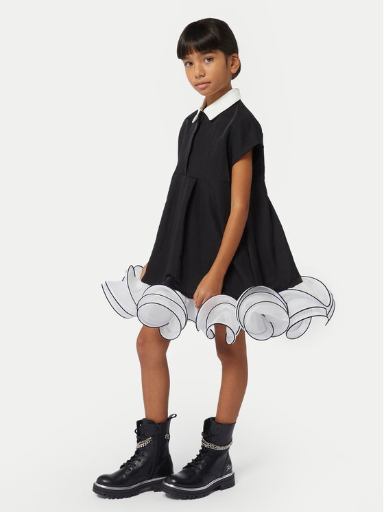 Sukienka elegancka Karl Lagerfeld Kids