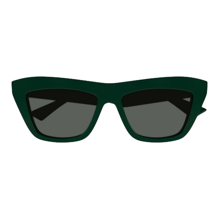 Zielone okulary motylkowe Bottega Veneta
