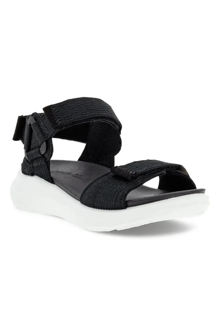 ECCO SP.1 Lite Sandal K - Dziecięce tekstylne sandały - Czarny - Size: 30 (UK 12)