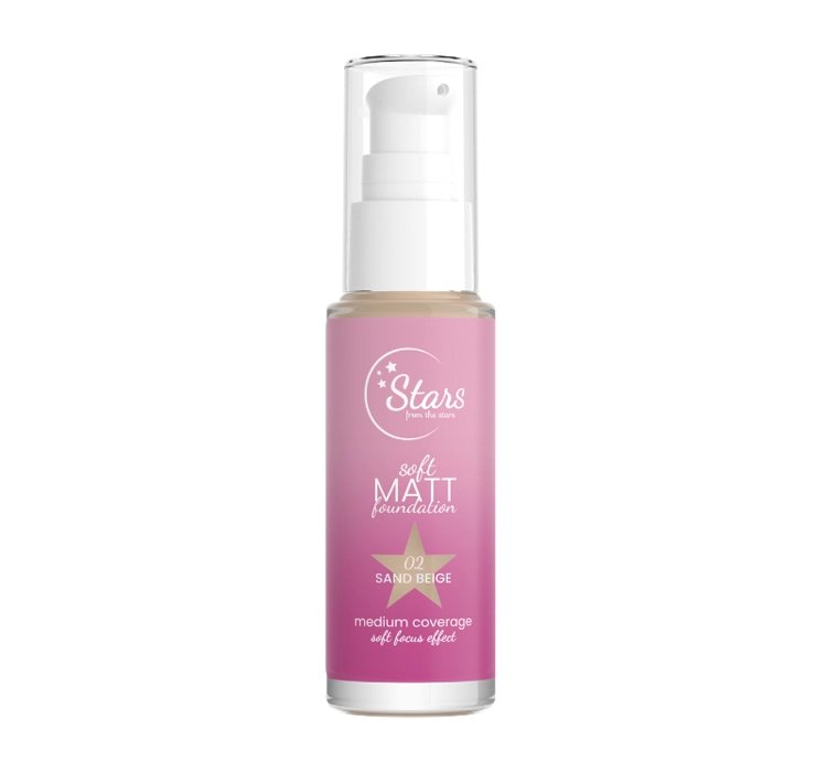 Stars from the Stars Soft Matt Foundation podkład matujący 02 Sand Beige 30ml