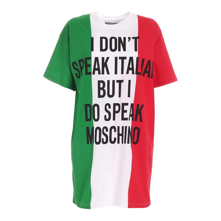 Wielokolorowa Sukienka, Italia Tdress Moschino