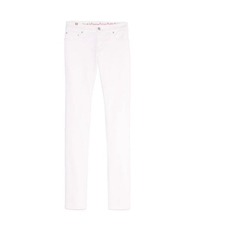 Anemone jeans w białej bawełnie x Notify Ines De La Fressange Paris