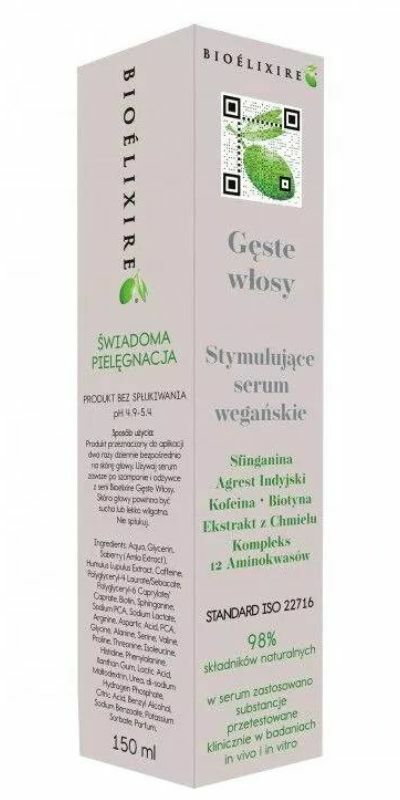 Bioelixire Gęste Włosy - wcierka do włosów 150 ml