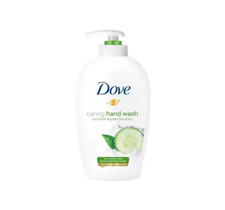 DOVE CARING HAND WASH CUCUMBER & GREEN TEA MYDŁO DO RĄK W PŁYNIE 250ML