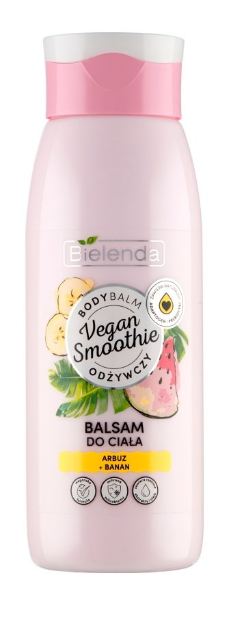 Bielenda Vegan Smoothie - Balsam do ciała Arbuz + Banan 400ml