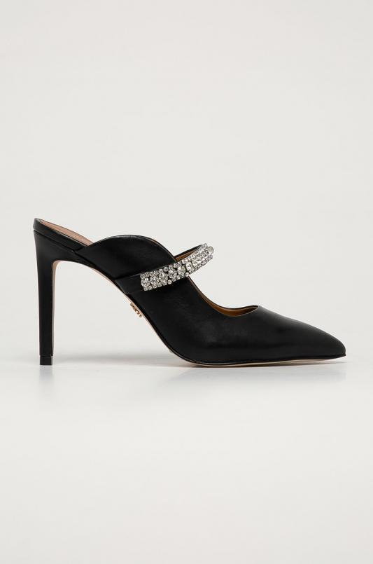 Kurt Geiger London - Klapki skórzane Duke 3202300109