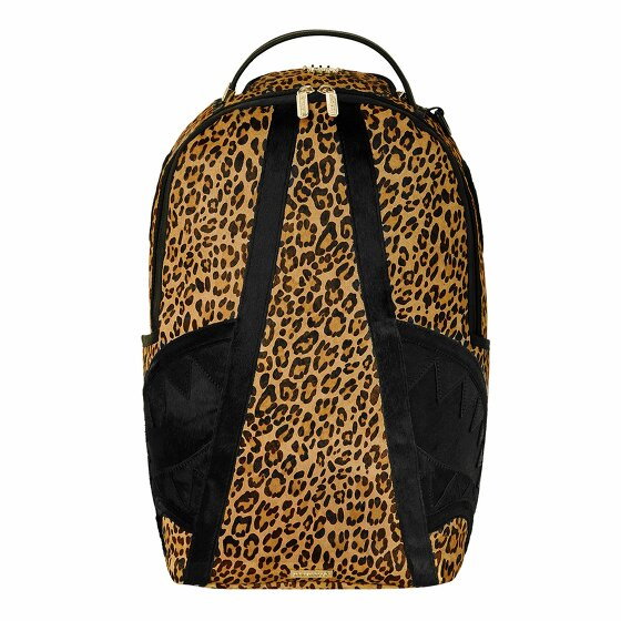 Sprayground Leopard Fur Shark Plecak Skórzany 46 cm Komora na laptopa mehrfarbig