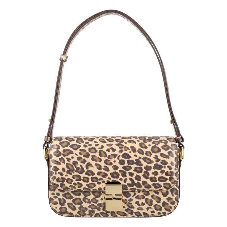 Torba Grace Baguette w stylu Leopard A.p.c.