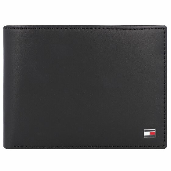 Tommy Hilfiger Skórzany portfel Eton 12,5 cm black