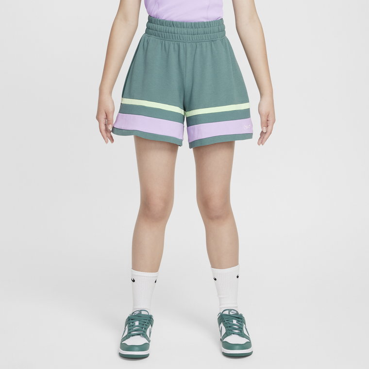 Spodenki dziewczęce Nike Sportswear - Zieleń