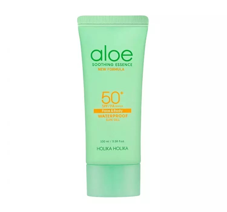 HOLIKA HOLIKA ALOE WATERPROOF SUN GEL ŻEL PRZECIWSŁONECZNY DO CIAŁA I TWARZY SFP50+ 100ML