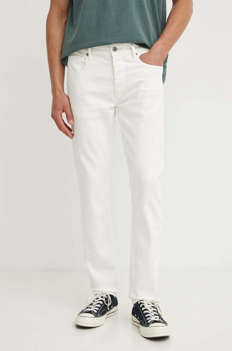 G-Star Raw jeansy męskie kolor biały 51001-D552