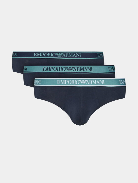 Komplet 3 par slipów Emporio Armani Underwear