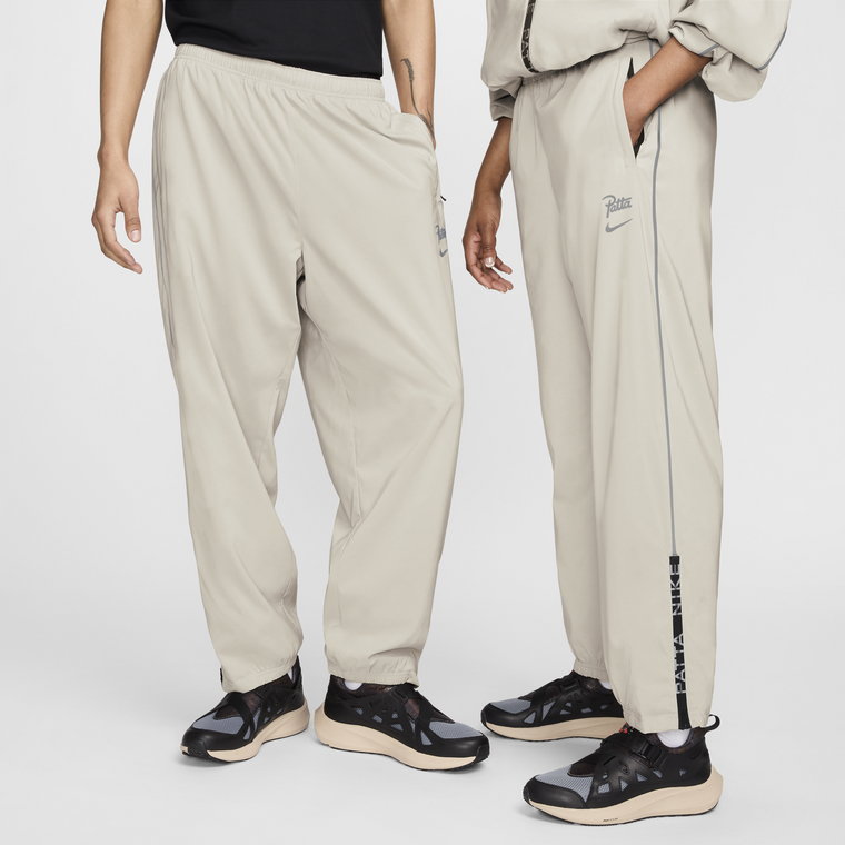 Męskie spodnie dresowe Nike x Patta Running Team - Brązowy