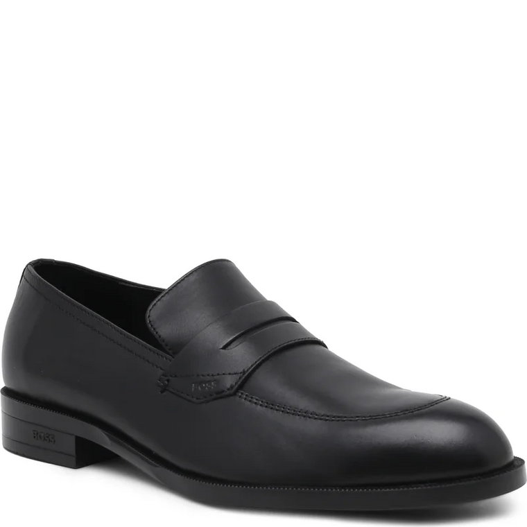 BOSS BLACK Skórzane loafersy Tayil_Loaf_bu