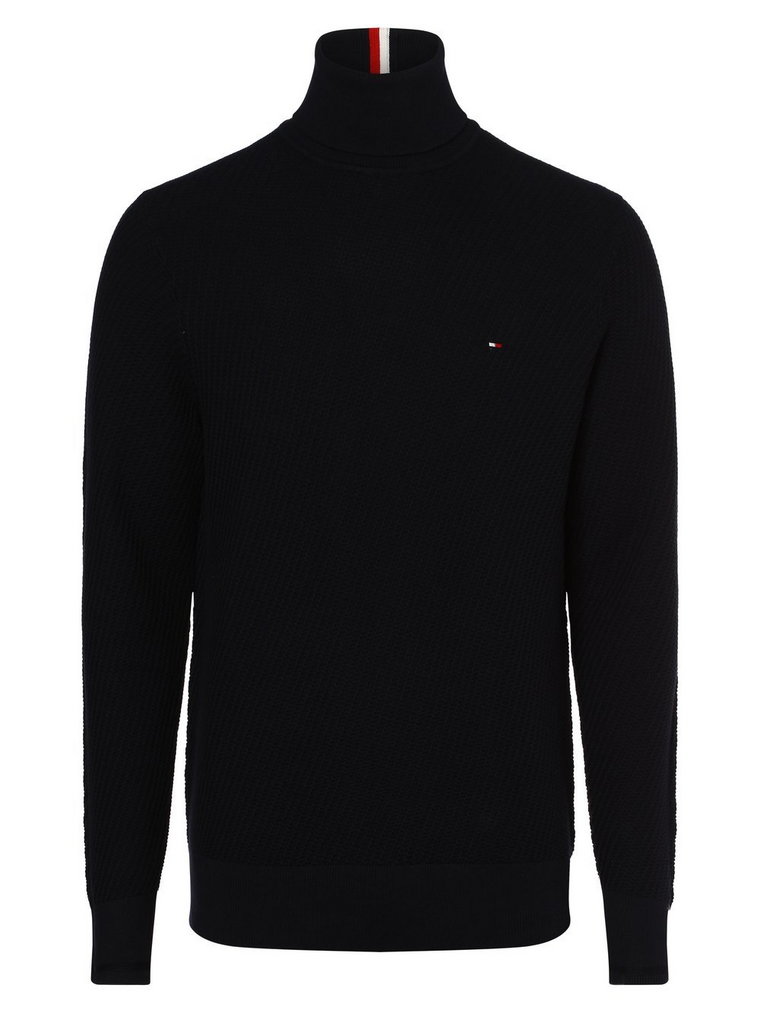 Tommy Hilfiger - Sweter męski, niebieski