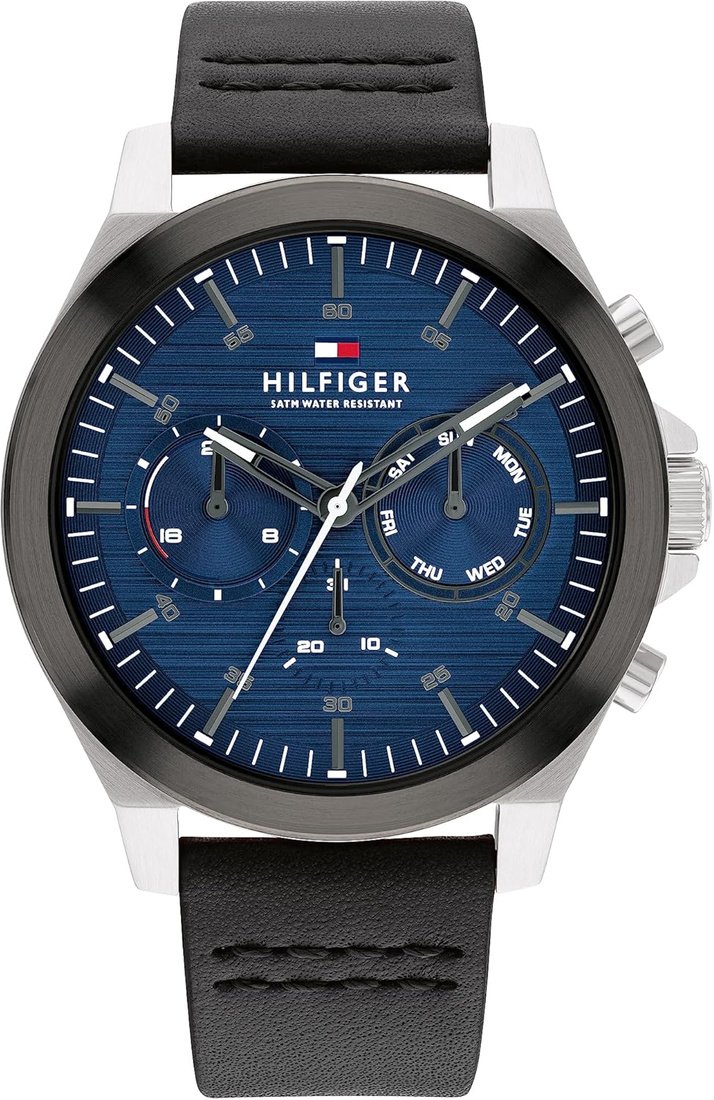 Zegarek TOMMY HILFIGER 1710523. Kwarcowy, Kolor niebieski. Mężczyzna.