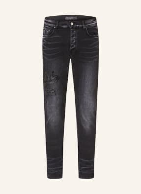 Amiri Jeansy Extra Slim Fit schwarz