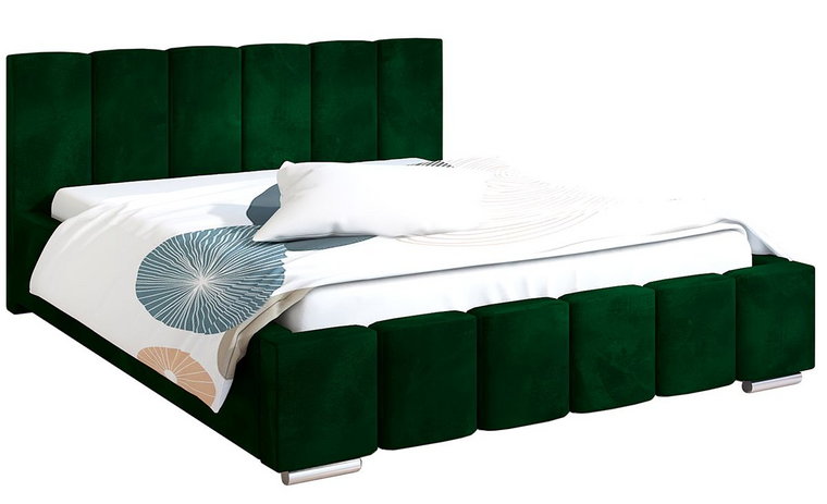 Tapicerowane łóżko 120x200 Galbano 2X - 36 kolorów