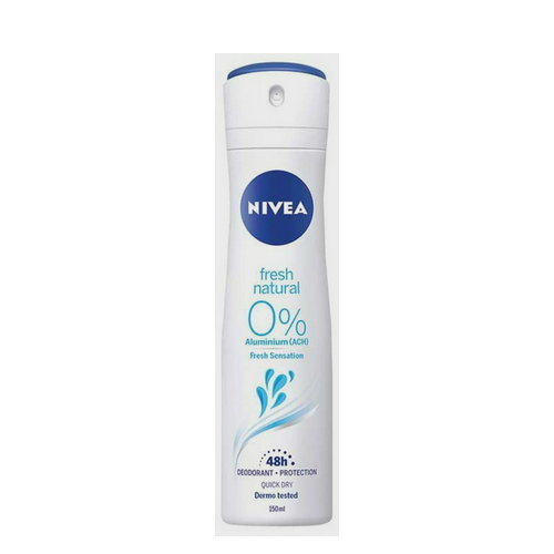 Antyperspirant Nivea Fresh Natural 0% Aluminuim 150 ml (4005900388476). Dezodoranty i antyperspiranty