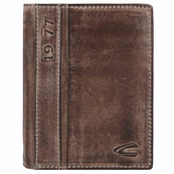 camel active Melbourne Wallet Leather 10,5 cm black