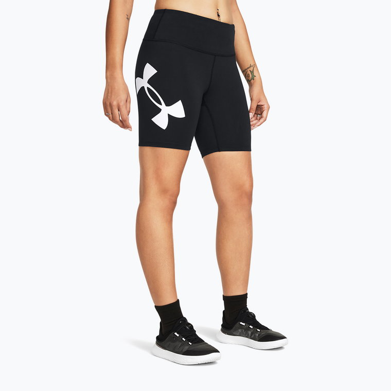 Spodenki damskie Under Armour Capmus 7in black/white | WYSYŁKA W 24H | 30 DNI NA ZWROT