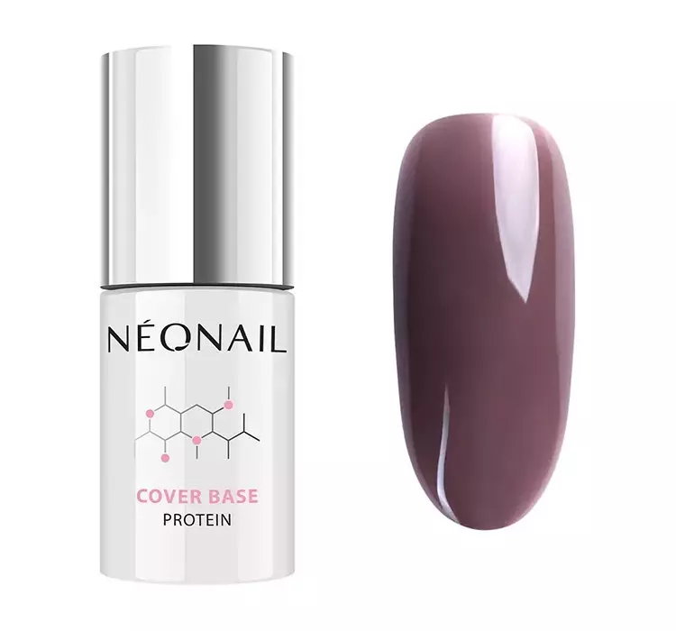 NEONAIL COVER BASE PROTEIN BAZA POD LAKIER HYBRYDOWY 9485 MAUVE NUDE 7,2ML