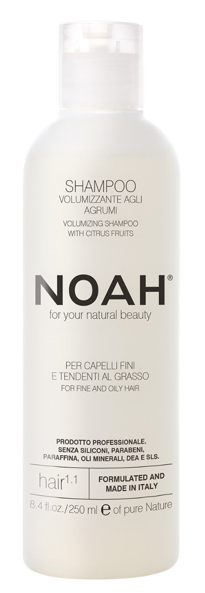 Noah - Szampon do włosów dodający objętości z cytrusami 250 ml