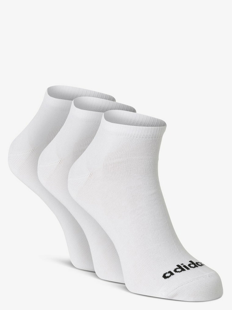 adidas Performance - Damskie skarpety do obuwia sportowego pakowane po 3 szt., biały