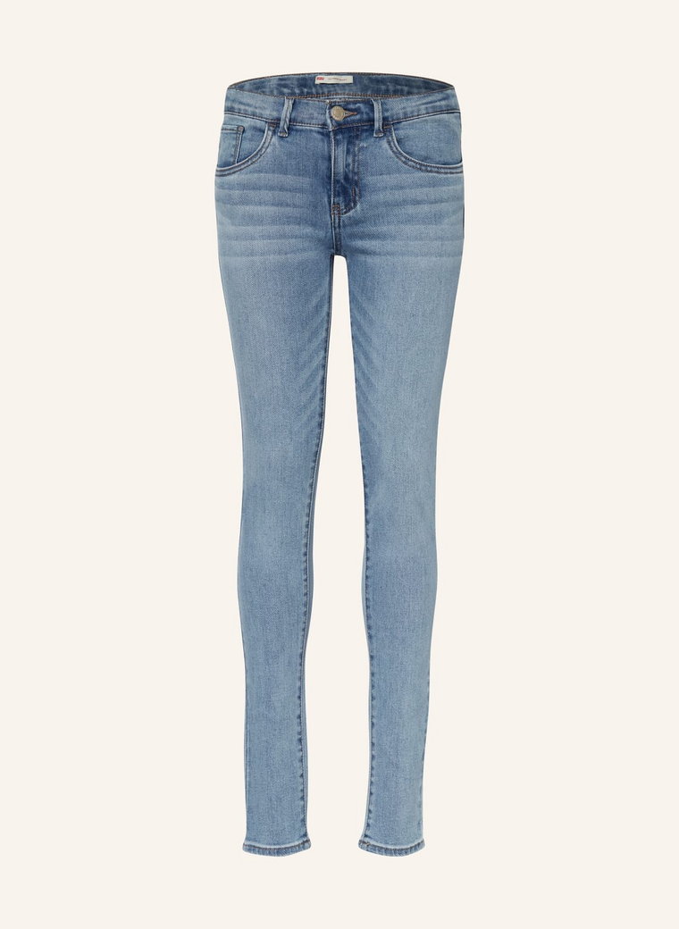 Levi's Jeansy Skinny 710 blau