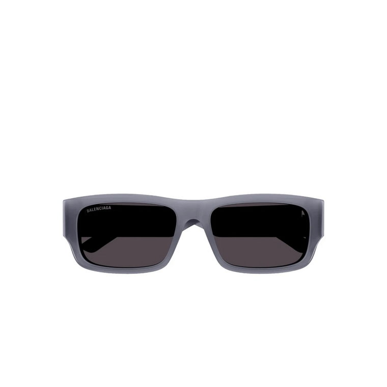 Nowoczesne okulary przeciwsłoneczne z szarym oprawkiem Balenciaga