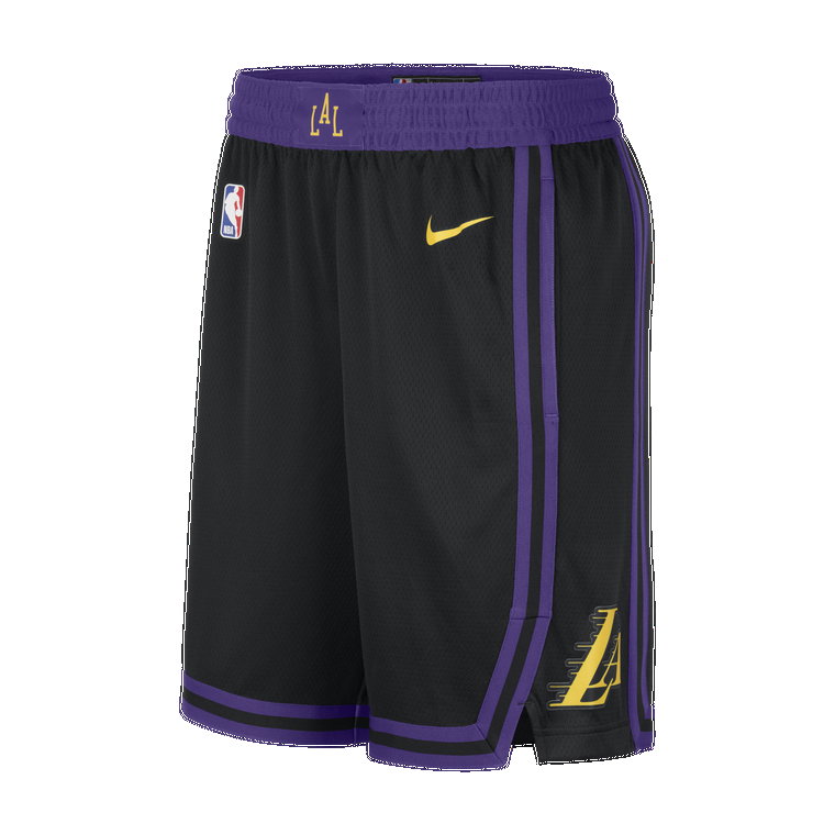 Spodenki męskie Nike Dri-FIT NBA Swingman Los Angeles Lakers City Edition 2023/24 - Czerń