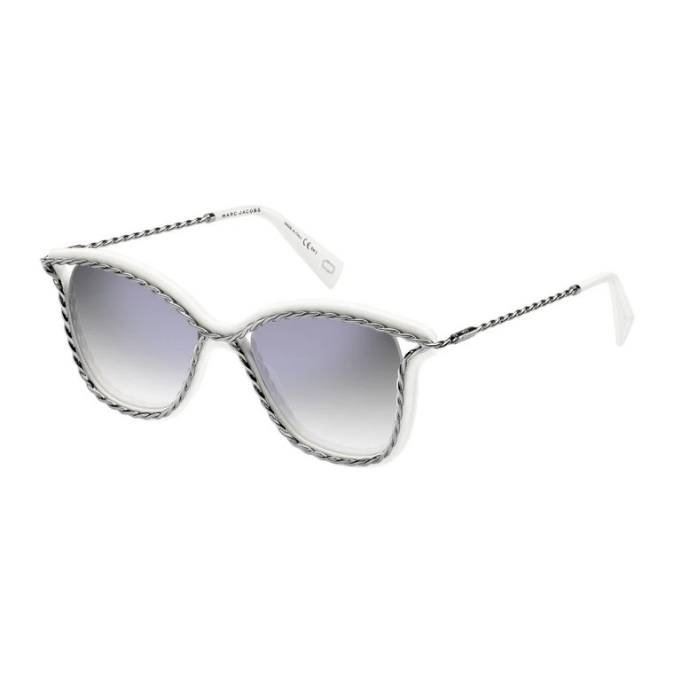Białe okulary przeciwsłoneczne Marc 160/S Marc Jacobs