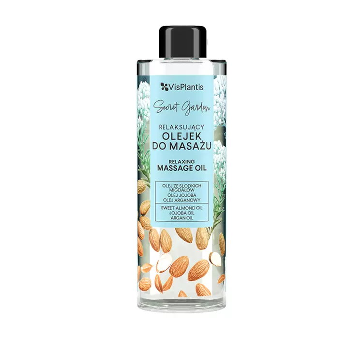 VIS PLANTIS SECRET GARDEN RELAKSUJĄCY OLEJEK DO MASAŻU 200ML